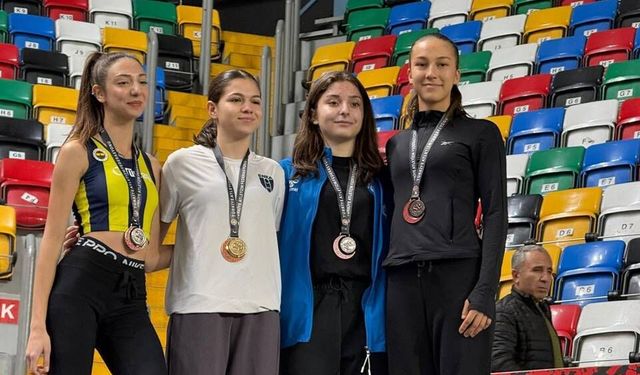 Eskişehirli sporcu Türkiye 3'üncüsü oldu