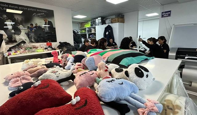 Atık kumaşlar Odunpazarı’nda yeniden hayat buluyor