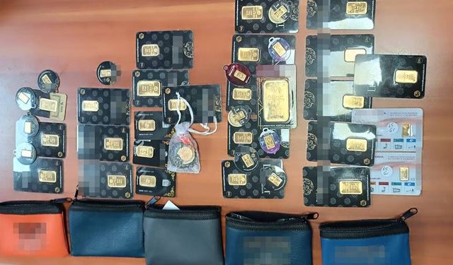 237 gram altın sahibine teslim edildi