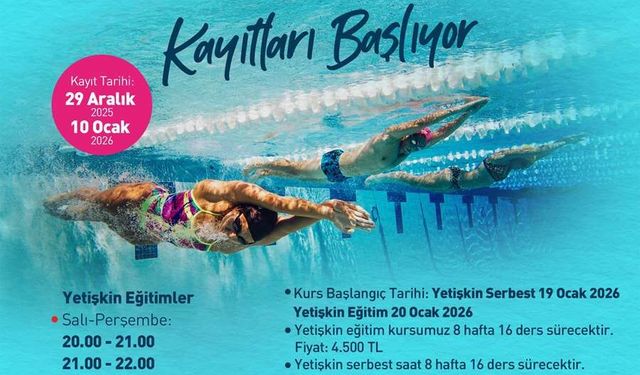 Odunpazarı Belediyesi’nden çocuk ve yetişkinlere yüzme eğitimi