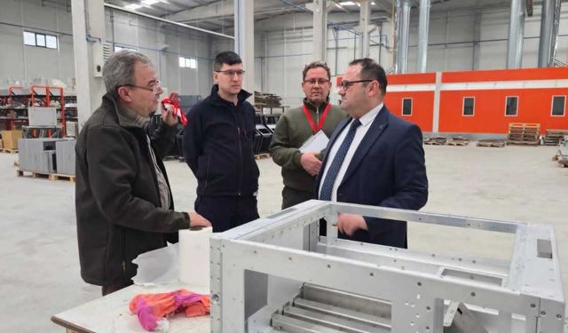 Eskişehir'de KOSGEB destekli tesislere yerinde inceleme