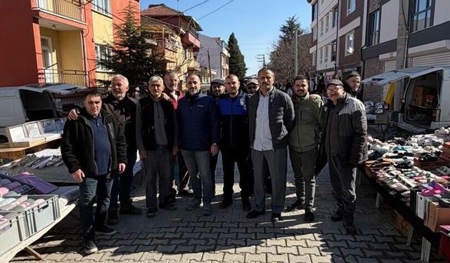 Eskişehir'de yeni başkan esnafı dinledi