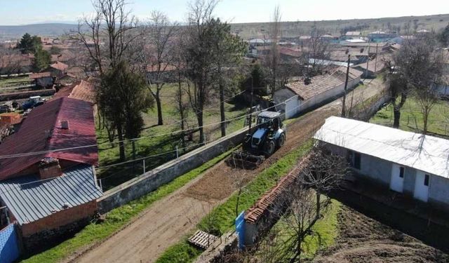 Eskişehir’in İnönü ilçesinde o yollar için start verildi