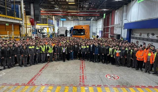 Eskişehir'de fabrikalarda bayramlaşma