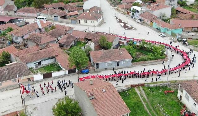 İnönü’de 19 Mayıs coşkusu: 107. Yıl Gençlik Yürüyüşü düzenlendi