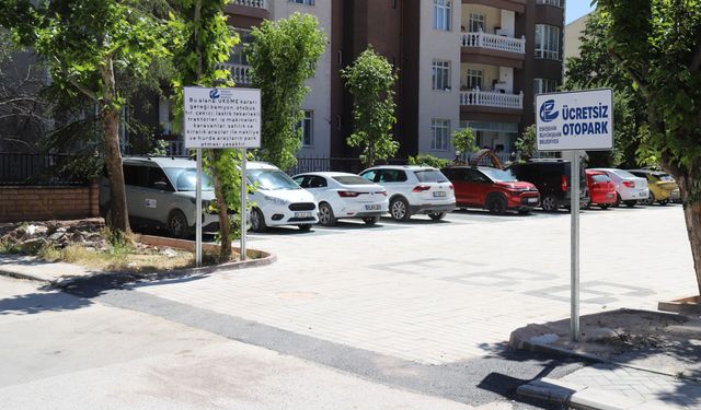 Eskişehir'in merkezi bölgesine ücretsiz otopark!