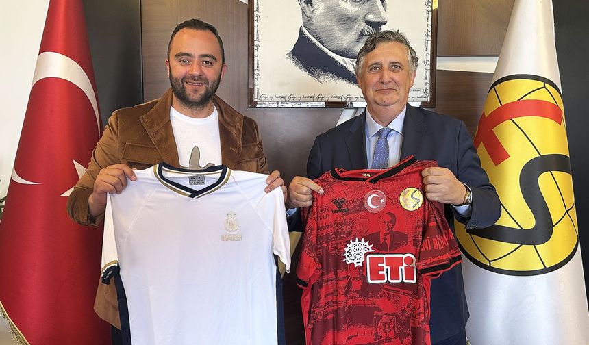 Eskişehirspor'a Real Madrid temsilcilerinden ziyaret!