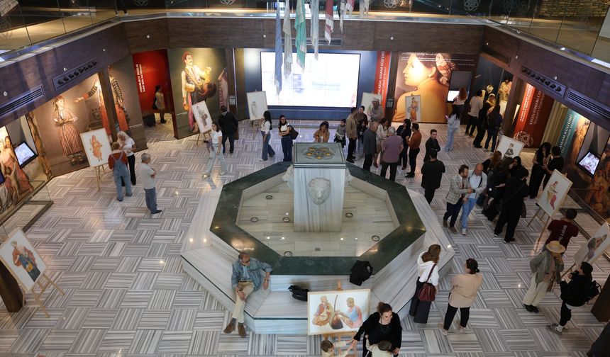 Hamam kültürü sanatla buluştu