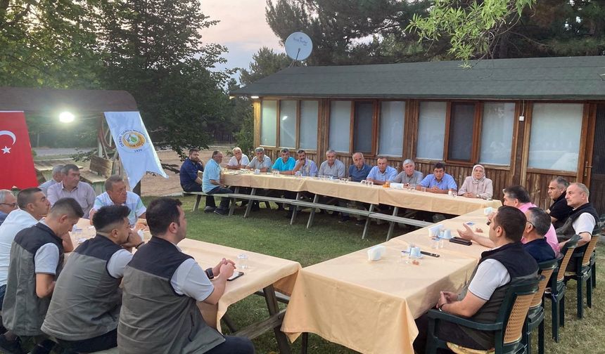 Muhtarlar toplantısının konusu orman yangınlarıydı