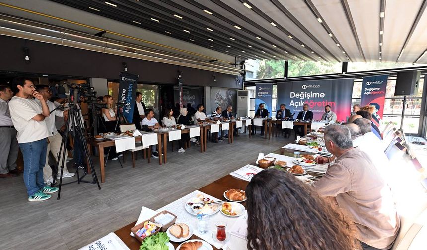 Anadolu’da “Burada Değişime Açık Öğretim Var” lansmanı düzenlendi