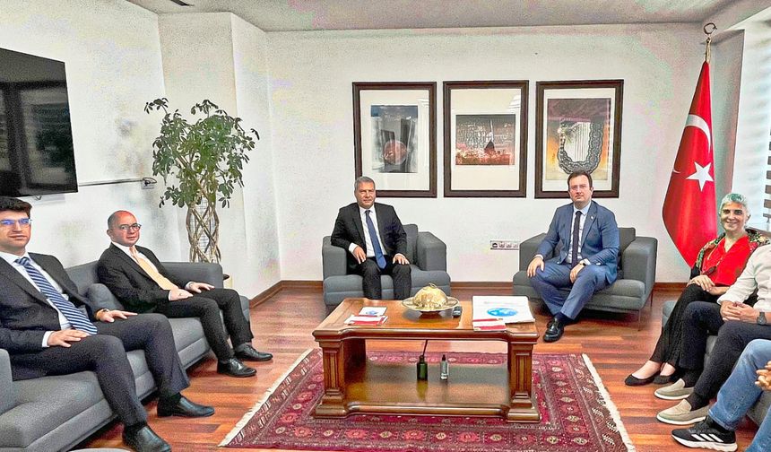 Rektör Adıgüzel, Erbil Başkonsolosluğunu ziyaret etti