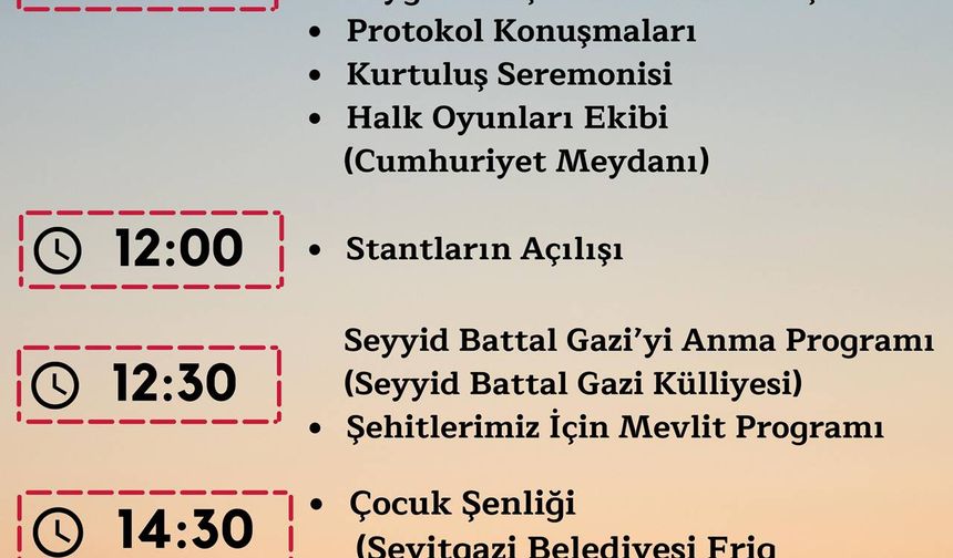 Seyitgazi’nin düşman işgalinden kurtuluşu 103. yılında kutlanacak