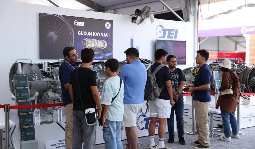 TEI'nin millî motorları millî bremzeleriyle TEKNOFEST İstanbul'da