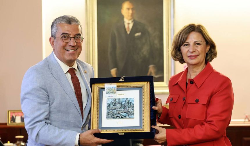 Gökhan Günaydın’dan Başkan Ünlüce’ye ziyaret