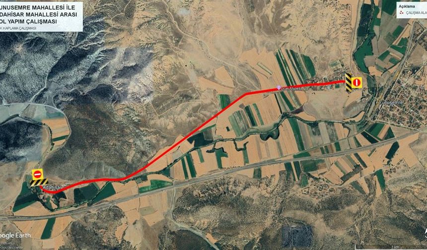 2 ilçe arası asfalt çalışması başladı: Yol 17 Eylül’de trafiğe kapanacak