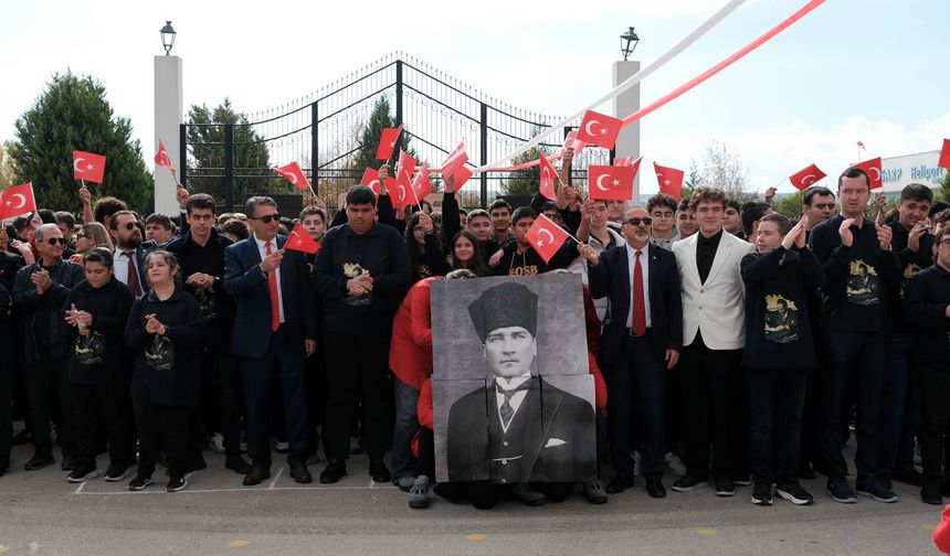 Eskişehir OSB’de 29 Ekim coşkuyla kutlandı