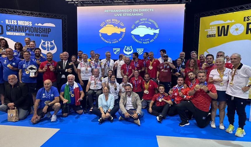 Eskişehirli sporcunun bulunduğu Milli Takım dünya şampiyonu oldu!