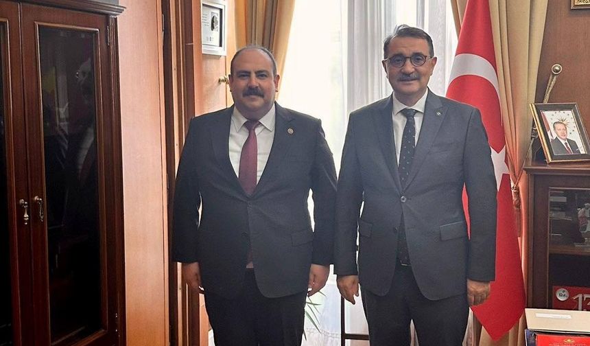 Başkan Hamamcı, Milletvekili Dönmez’i ziyaret etti