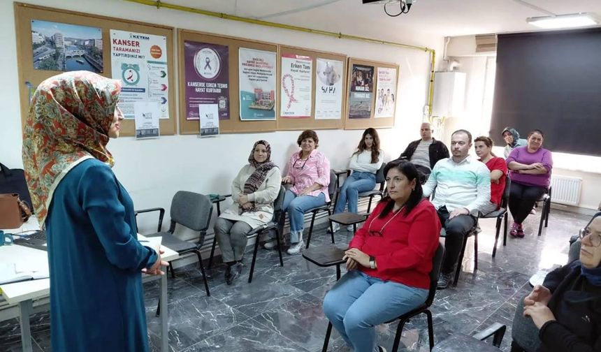 Odunpazarı'nda Sağlık ve Diyanet iş birliğiyle aileye yönelik farkındalık semineri yapıldı