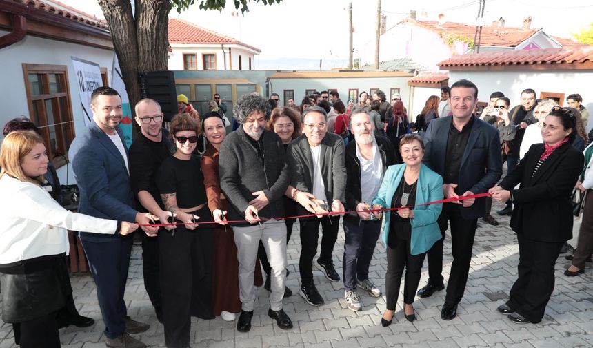 Odunpazarı’nda iki uluslararası festival sergilerle sona erdi