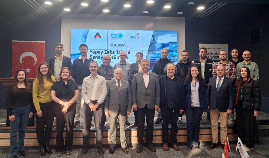 Sanayide ve üretimde yapay zeka toplantısı