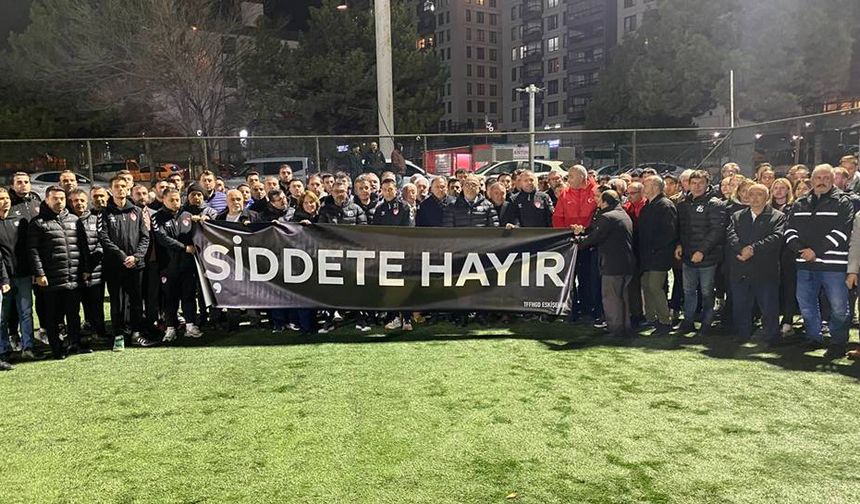 Eskişehir'de yaşanan hakem saldırısı kınandı