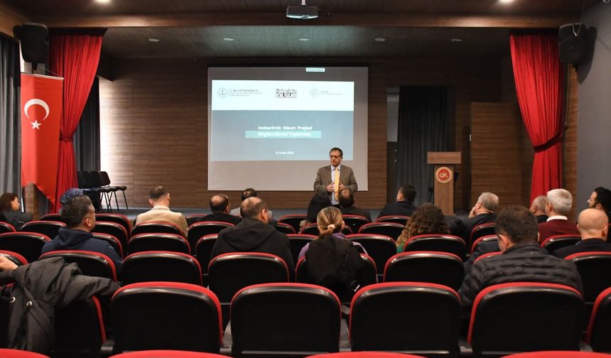 'Haberimiz Olsun Projesi' kapsamında toplantı yapıldı