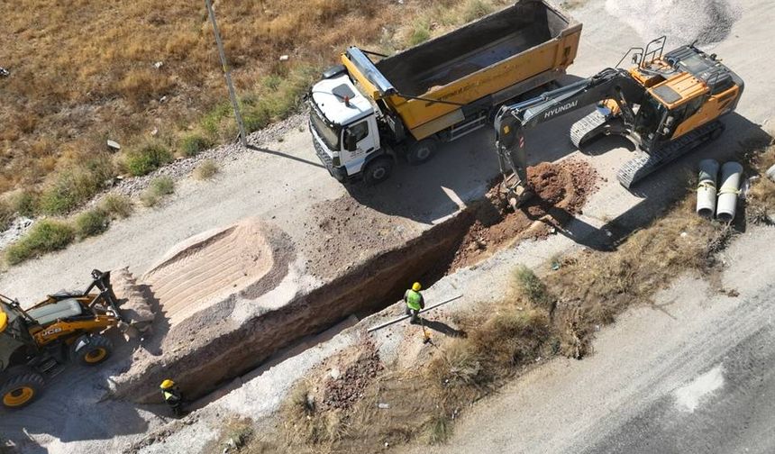 Kent genelinde güçlü altyapı çalışmaları