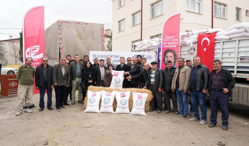 Büyükşehirden Günyüzü üreticilerine destek