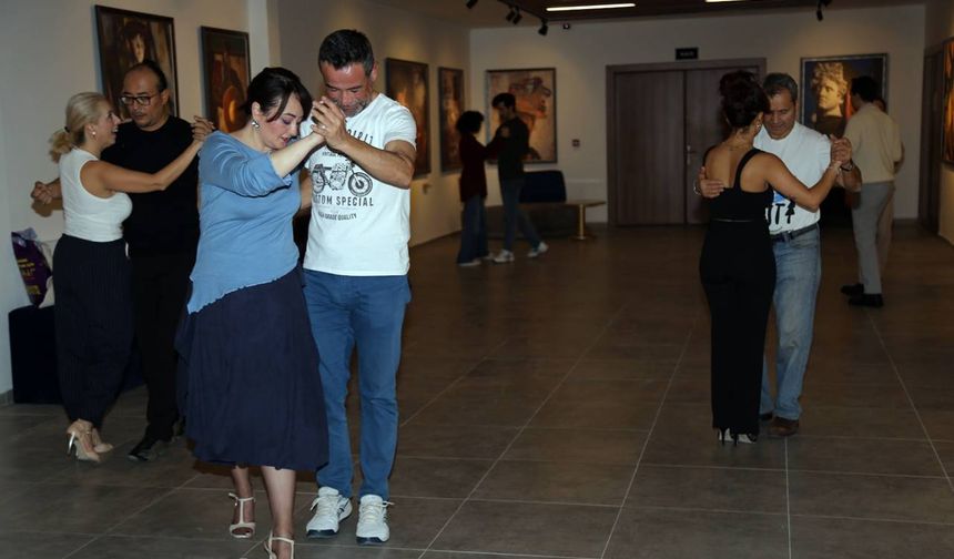 Sanat Sokağı’nda tango rüzgarı esti
