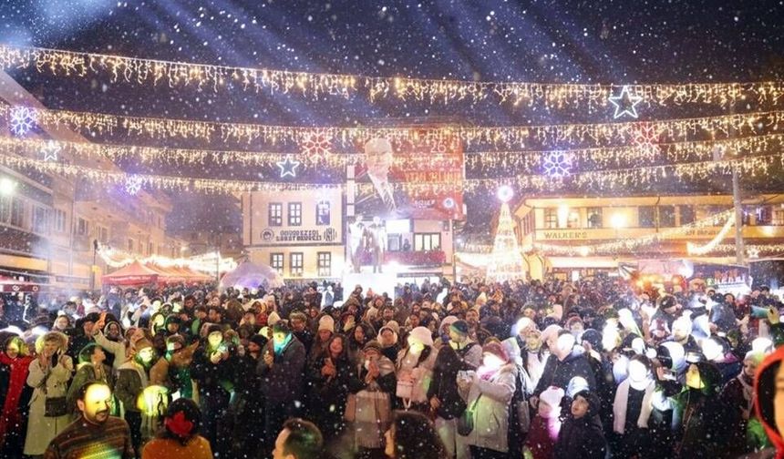 Odunpazarı Yeni Yıl Pazarı rekor kırdı