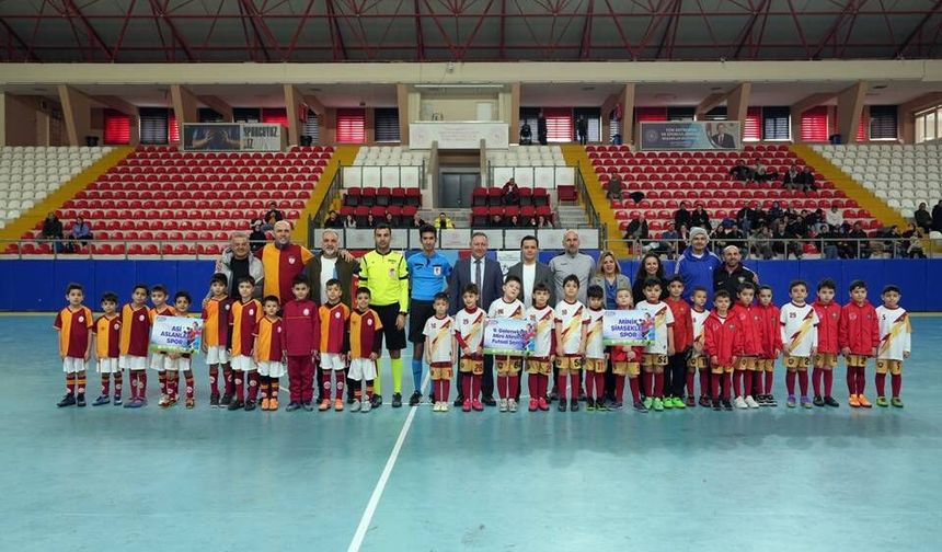 9. Geleneksel Mini Minikler Futsal Şenliği başladı