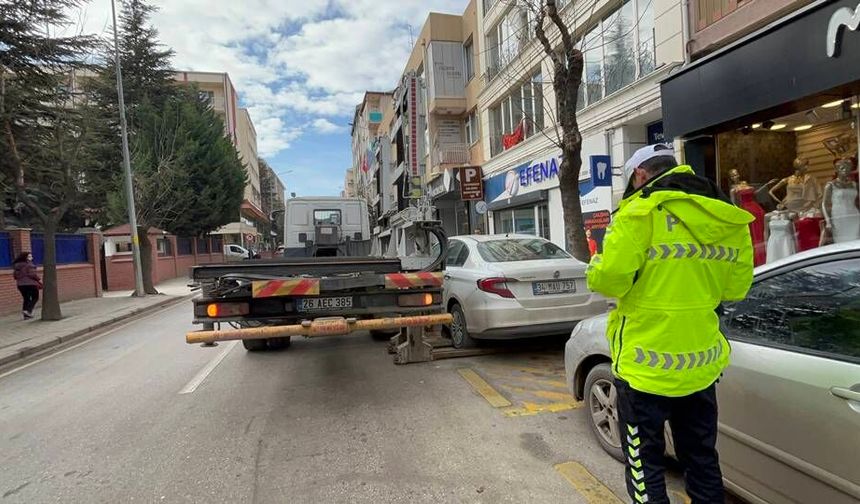Usulsüz park eden araçlara 1.246 TL ceza uygulandı