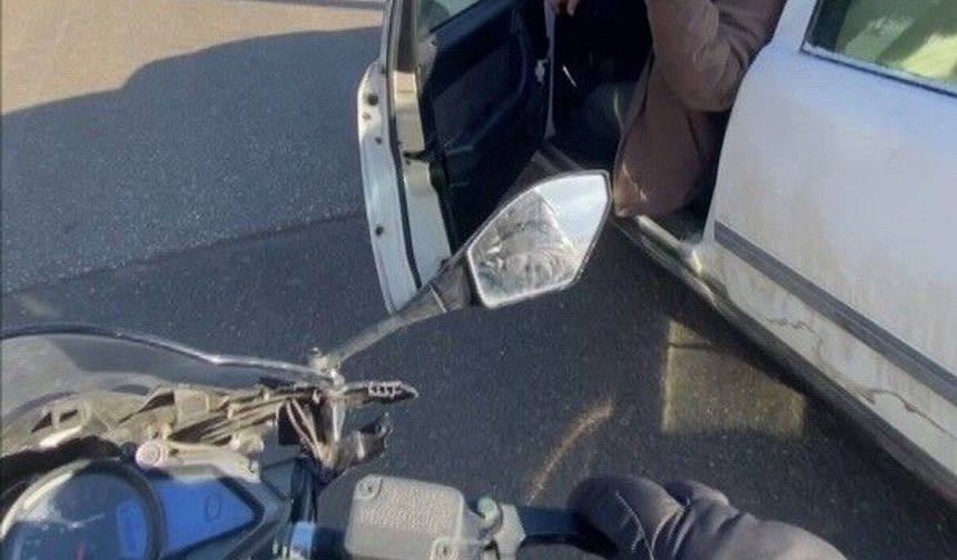 Çarpmaktan kıl payı kurtuldu