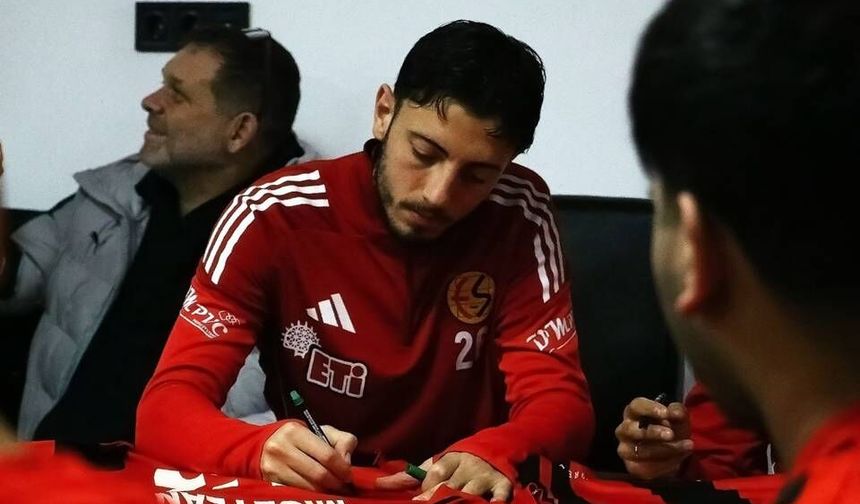 Eskişehirspor oyuncuları, koruma altındaki çocuklarla bir araya geldi