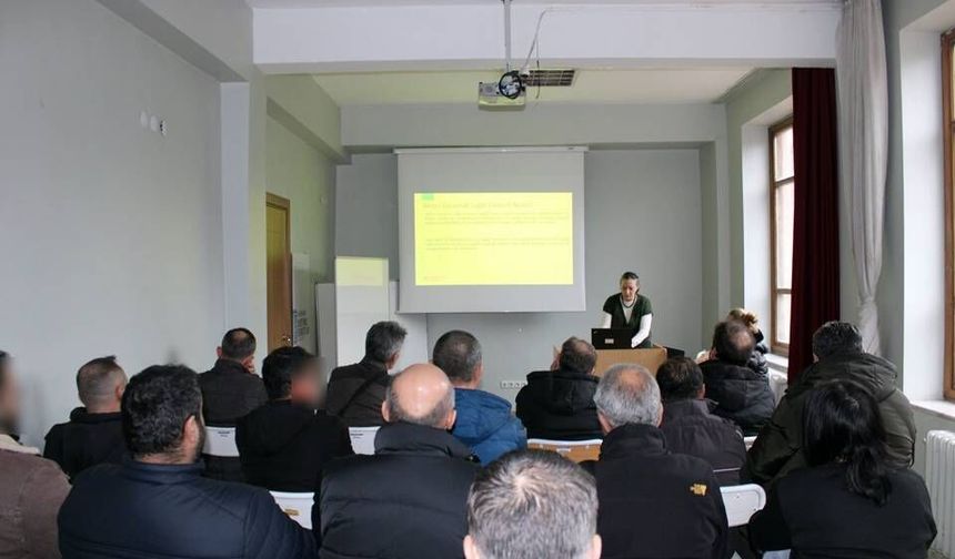 Yükümlülere 'Her Yaşta Sağlık Eğitimi' verildi