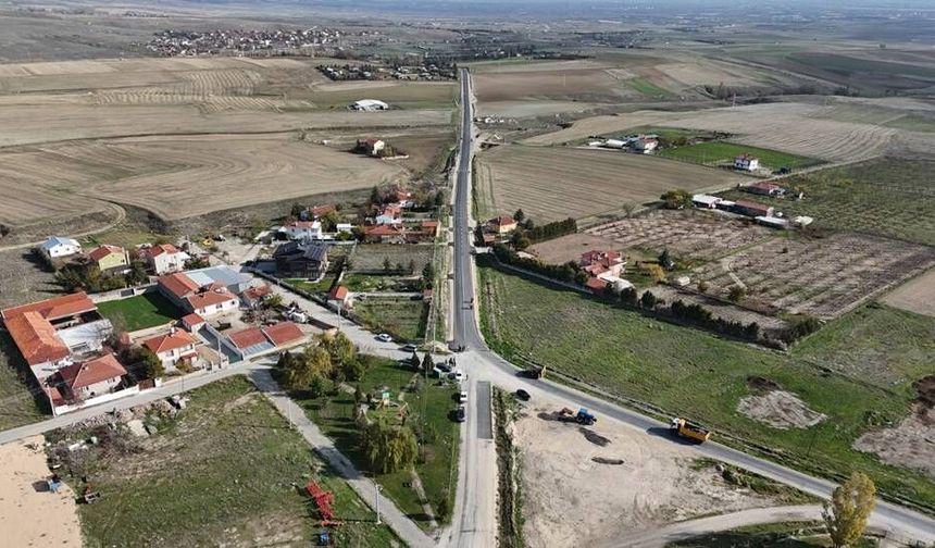 Büyükşehirden 2025 yılında yol atağı