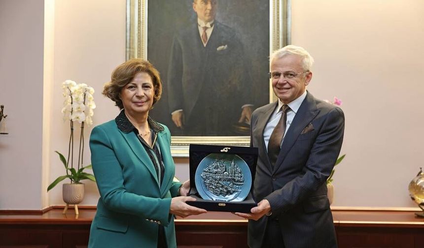 Romanya Fahri Konsolosu Vasıle Vita’dan Başkan Ünlüce’ye ziyaret