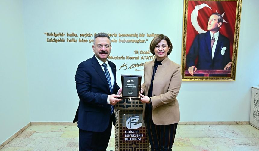 Vali Aksoy’dan, Başkan Ünlüce’ye veda ziyareti