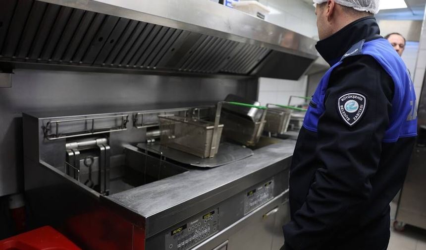 Zabıtadan gıda işletmelerine sıkı denetim