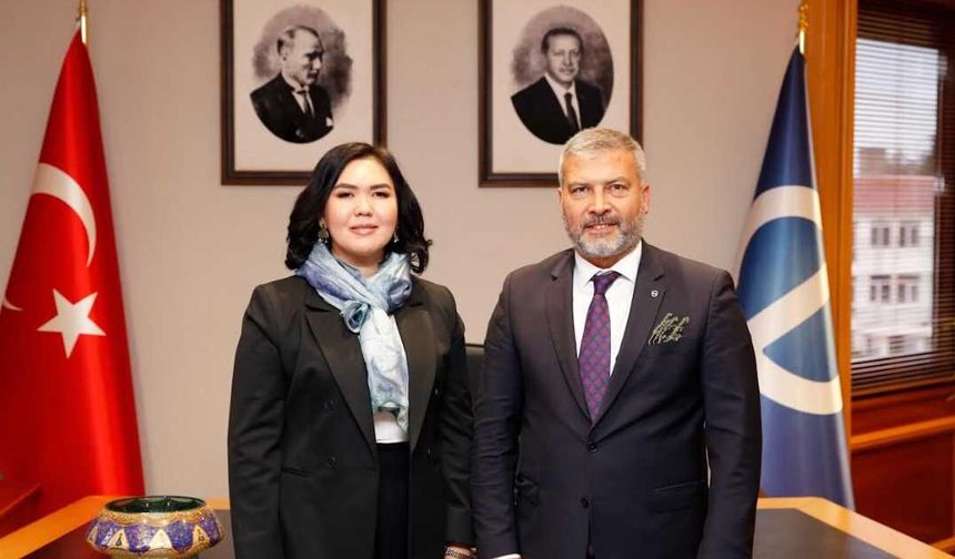 Kırgızistan’dan Anadolu Üniversitesine ziyaret