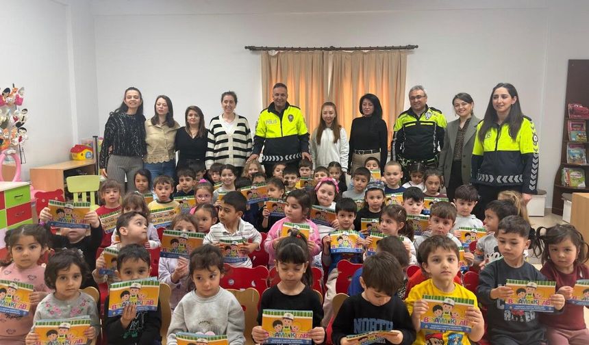 Eskişehir'de çocuklara trafik kuralları eğitimi